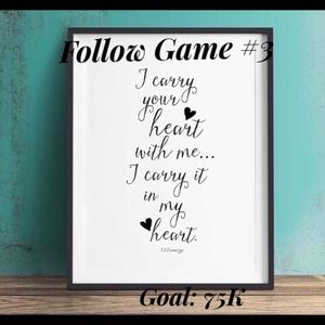 Come & follow new Followers! FOLLOW GAME #3